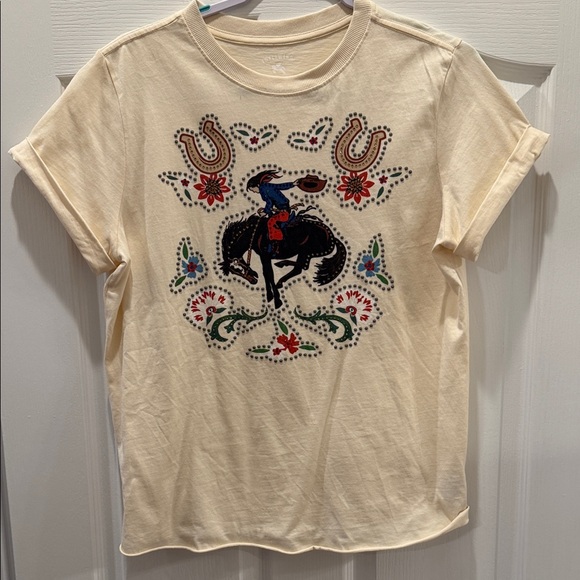 Idyllwind Cream Western Graphic Tee - Picture 1 of 2